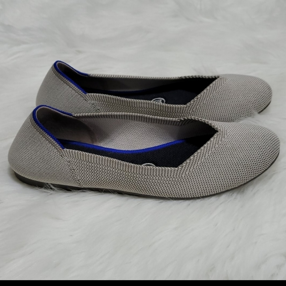 Rothys Gray Round Toe Flats - Picture 3 of 10